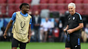 Gian Piero Gasperini e Ademola Olajade Lookman