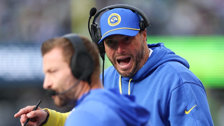 Los Angeles Rams Sean McVay, Chase Blackburn