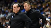 Duke basketball's Mike Krzyzewski and Jon Scheyer