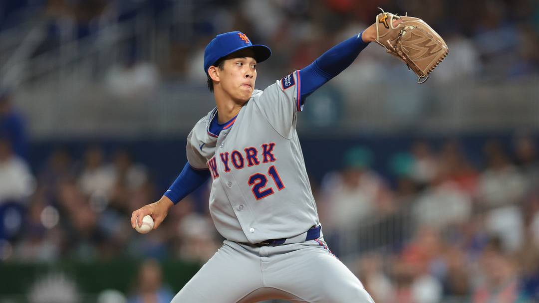 New York Mets pitcher Jonah Tong is coming off a rough outing in his last minor-league start against Columbus.
