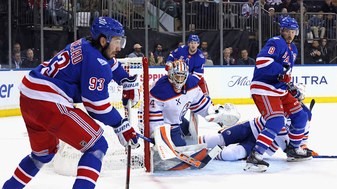 Edmonton Oilers v New York Rangers