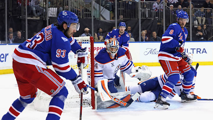 Edmonton Oilers v New York Rangers