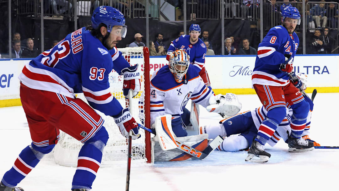 Edmonton Oilers v New York Rangers