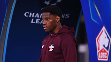 Jonathan David ahead of Lille's Champions League tie with Bologna