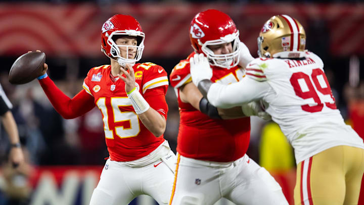 Kansas City Chiefs quarterback Patrick Mahomes.