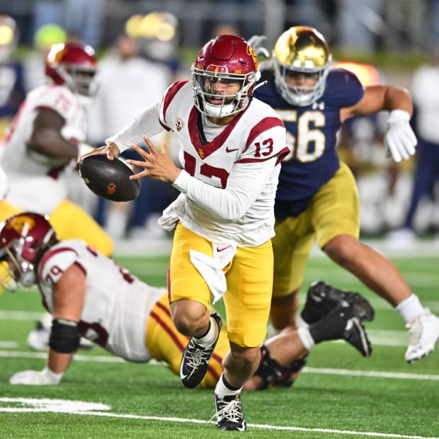 USC Trojans quarterback Caleb Williams