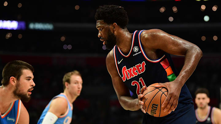 Vivid 76ers Injury Report: Final Status Of Joel Embiid, Paul George Vs. Cavs Background for Mobile