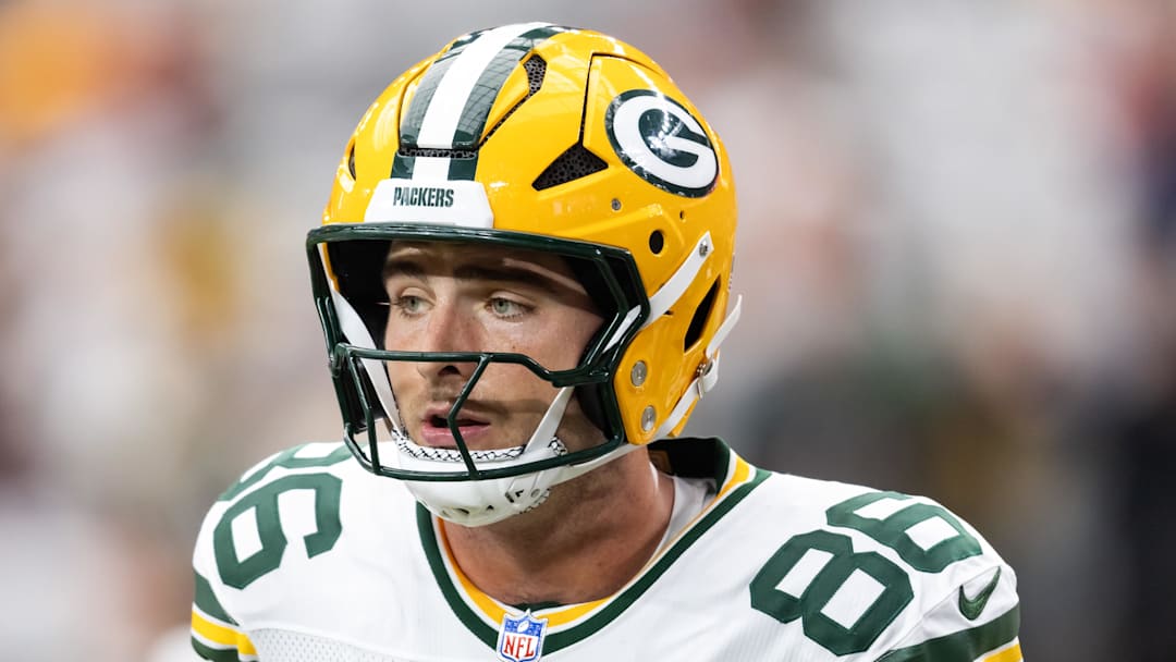 Green Bay Packers tight end John FitzPatrick Green Bay Packers tight end John FitzPatrick