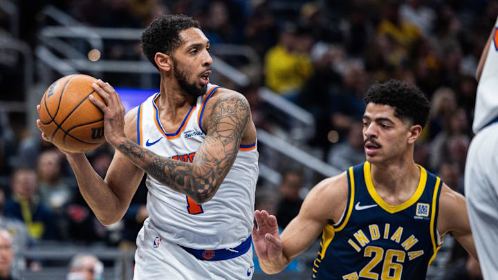 Cameron Payne scored nine points and dished out eight assists in the New York Knicks' 128-115 win over the Indiana Pacers. Cameron Payne scored nine points and dished out eight assists in the New York Knicks' 128-115 win over the Indiana Pacers.