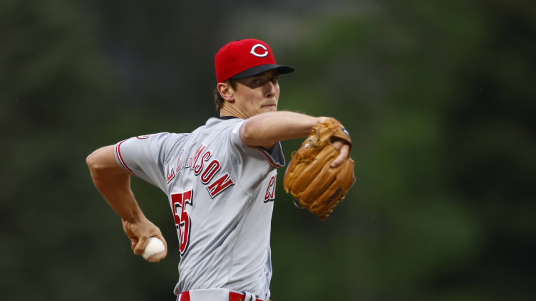 Cincinnati Reds pitcher Brandon Williamson