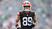 Aug 16, 2025; Philadelphia, Pennsylvania, USA; Cleveland Browns wide receiver Kaden Davis (89) in a game against the Philadelphia Eagles at Lincoln Financial Field. Mandatory Credit: Bill Streicher-Imagn Images