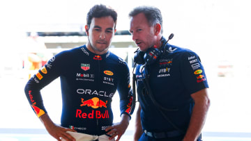 Sergio "Checo" Pérez se prepara con su escudería Red Bull Racing para el Gran Premio de Hungría 2023