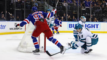 San Jose Sharks v New York Rangers