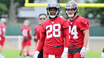 Shilo Sanders at Tampa Bay Buccaneers Rookie Minicamp