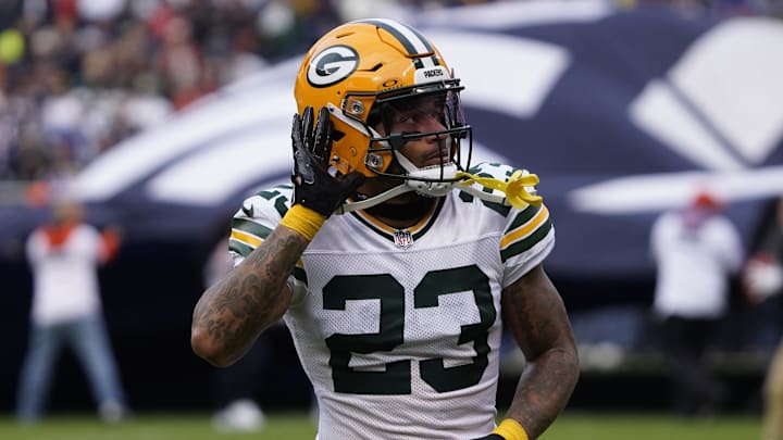 Green Bay Packers cornerback Jaire Alexander listens to fans. Green Bay Packers cornerback Jaire Alexander listens to fans.