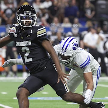 Colorado Buffaloes quarterback Shedeur Sanders 