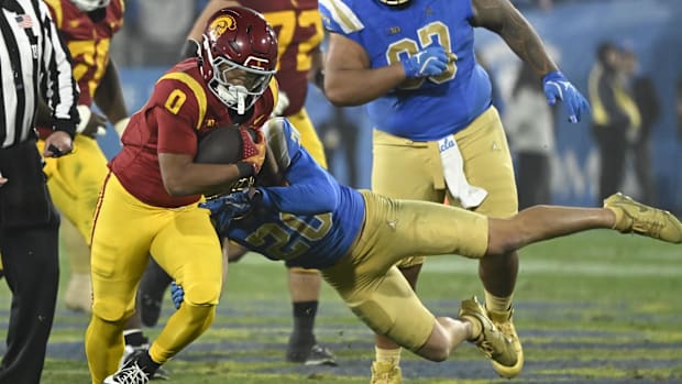 USC Trojans running back Quinten Joyner
