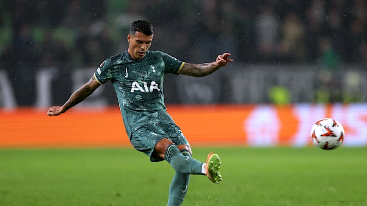 Pedro Porro in Europa League action last week 