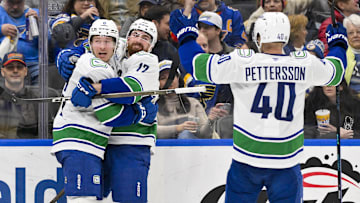The Canucks are road underdogs against the Devils on Monday night.