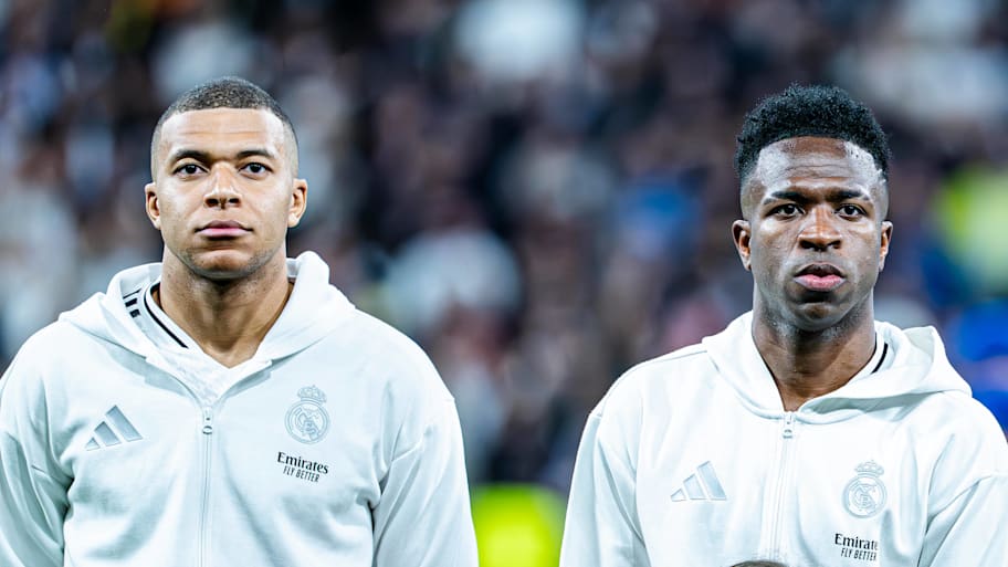 Vinícius Júnior (right) has yet to rediscover his elite form since Kylian Mbappé's arrival. | IMAGO/Alexandra Fechete