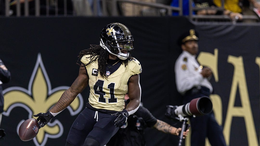 New Orleans Saints running back Alvin Kamara