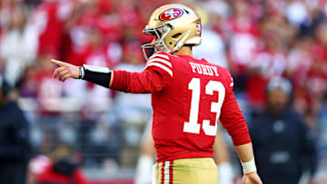 San Francisco 49ers quarterback Brock Purdy (13)