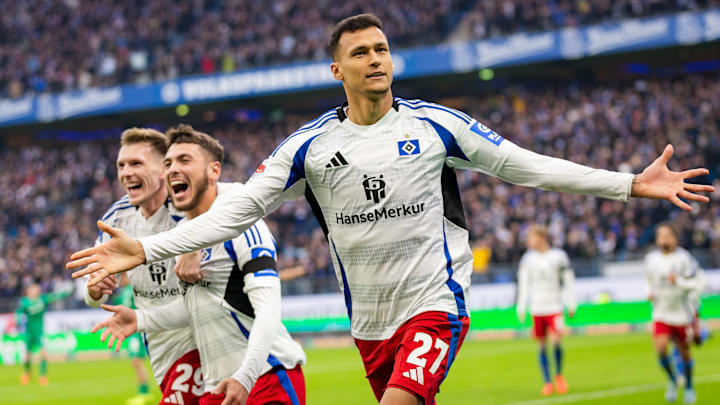 Davie Selke wurde beim HSV zum Torschützenkönig der 2. Bundesliga