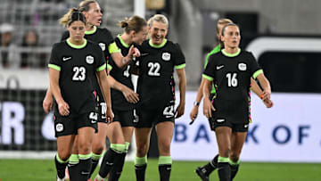 Die Spielerinnen der australischen Frauennationalelf