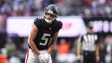 Atlanta Falcons wide receiver Drake London.