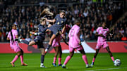 England scraped a 2-1 win over South Africa