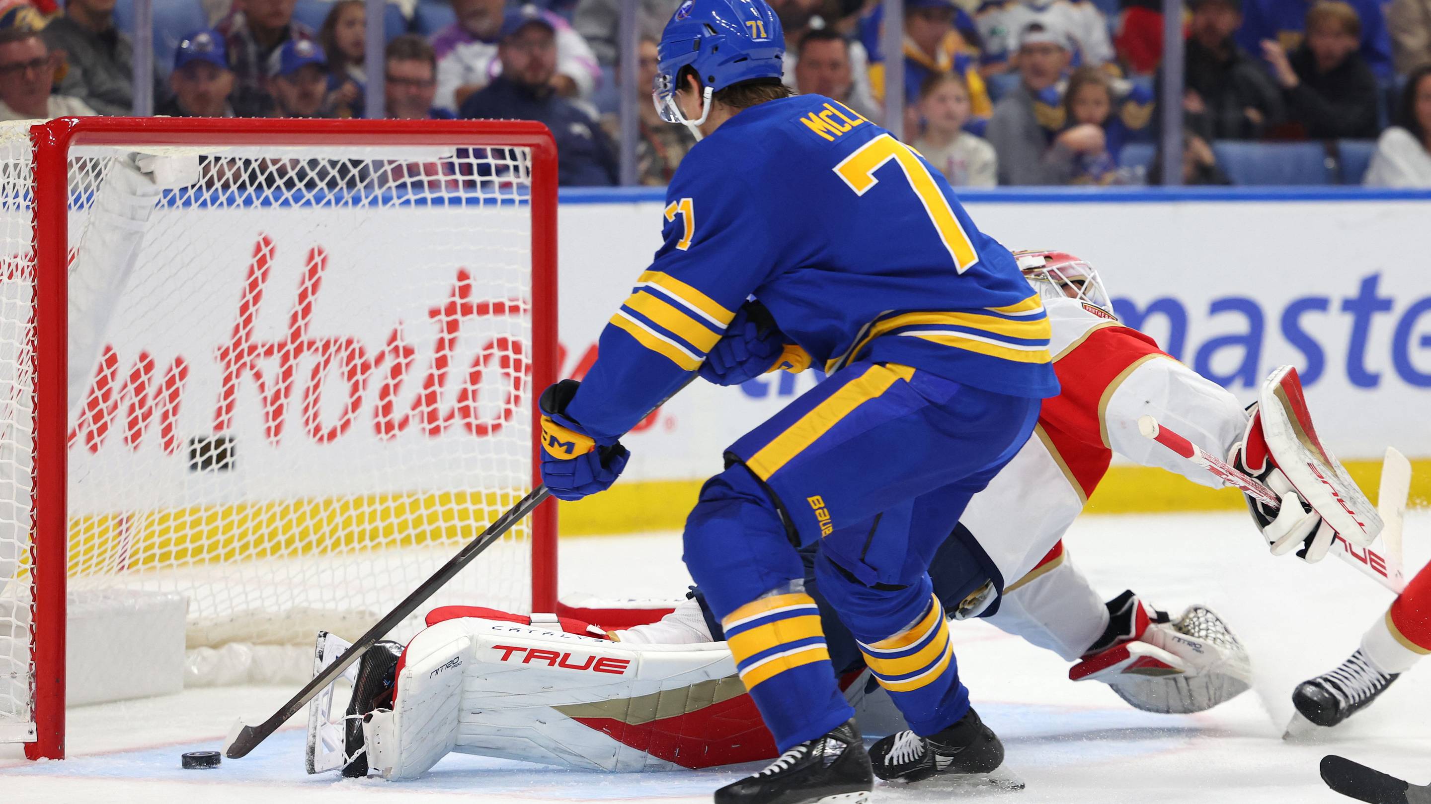 Claws and flaws: Panthers lose Markström in costly defeat to Sabres