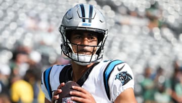 Carolina Panthers quarterback Bryce Young