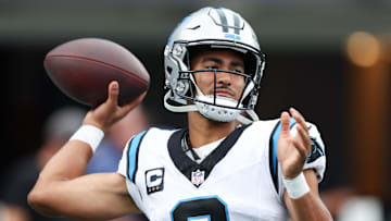 Carolina Panthers quarterback Bryce Young