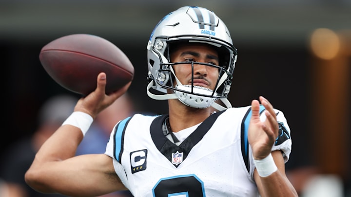 Carolina Panthers quarterback Bryce Young