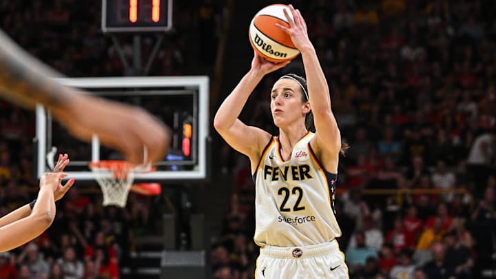 Fever Practice Player Hits Hailey Van Lith Shrug After Caitlin Clark  Fadeaway Three
