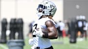 Las Vegas Raiders running back Ashton Jeanty.