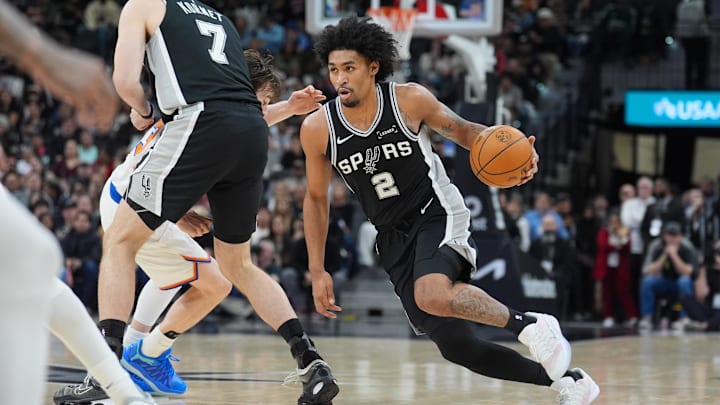 San Antonio Spurs guard Dylan Harper is an intriguing prop target on Tuesday.