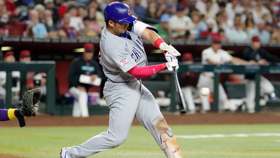 Aug 25, 2026; Phoenix, Arizona, USA; Chicago Cubs outfielder Seiya Suzuki against the Arizona Diamondbacks at Chase Field. Mandatory Credit: Mark J. Rebilas-Imagn Images Aug 25, 2026; Phoenix, Arizona, USA; Chicago Cubs outfielder Seiya Suzuki against the Arizona Diamondbacks at Chase Field. Mandatory Credit: Mark J. Rebilas-Imagn Images