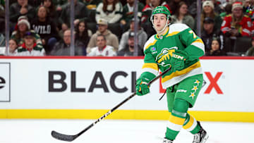 Faber scored the winning goal in overtime for the win over Dallas.