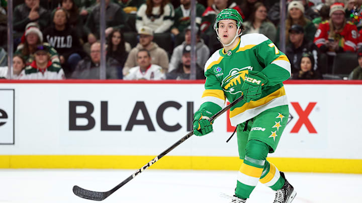 Faber scored the winning goal in overtime for the win over Dallas.