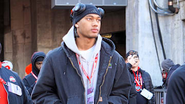 Chris Henry Jr. was at Ohio Stadium to watch the Ohio State Buckeyes take on the Michigan Wolverines in an NCAA football game on Saturday Nov. 30, 2024.