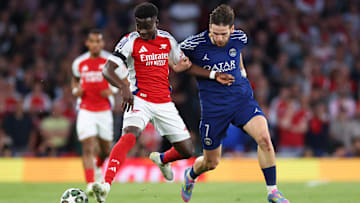 Arsenal FC v Paris Saint-Germain - UEFA Champions League 2024/25 Semi Final First Leg