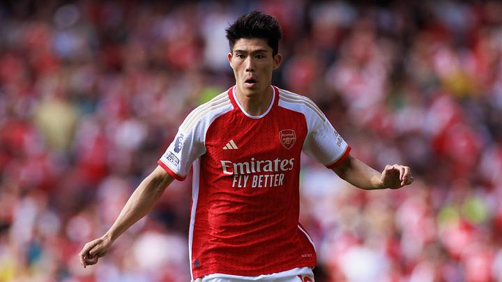 Takehiro Tomiyasu is nursing a knee injury