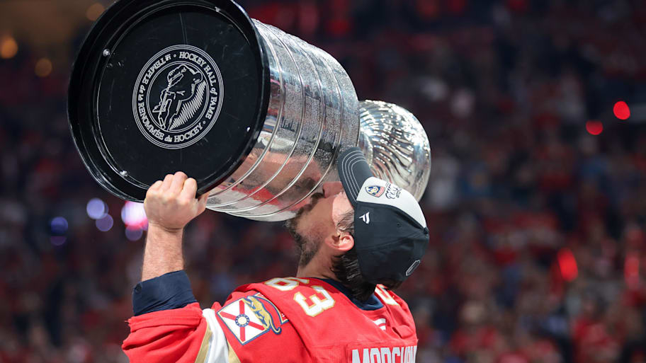 Florida Panthers center Brad Marchand | Sam Navarro-Imagn Images
