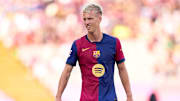 Dani Olmo im Trikot des FC Barcelona