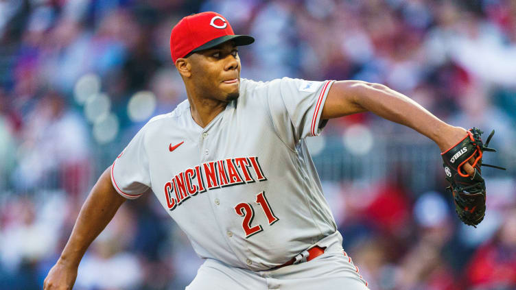 Cincinnati Reds pitcher Hunter Greene