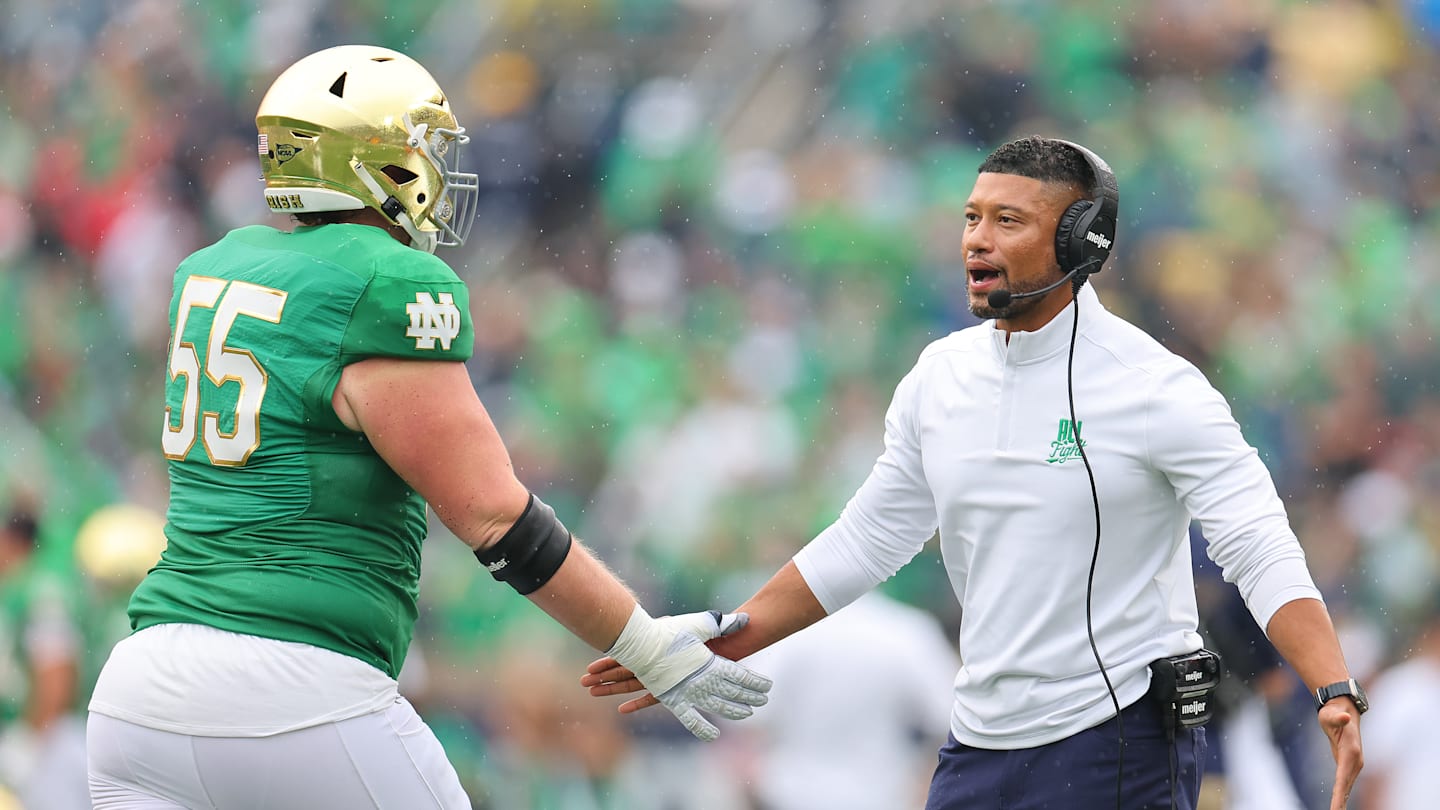 Notre Dame football officially projected to leap back into College