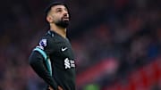 Mohamed Salah is locked in a contract standoff with Liverpool