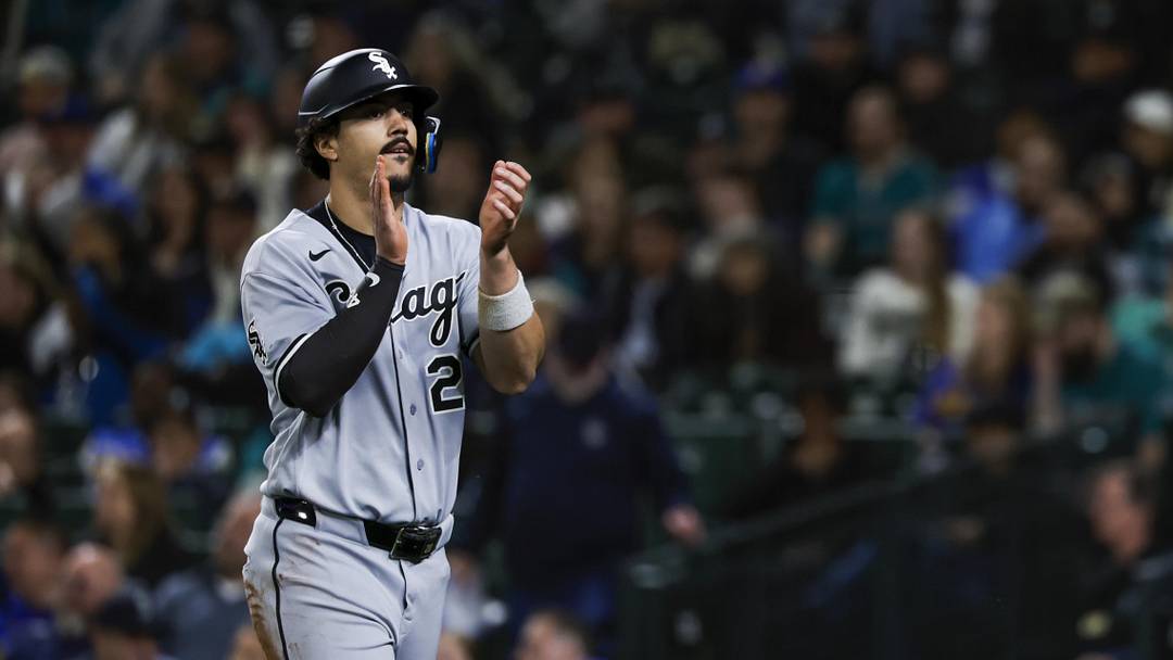 Chicago White Sox third baseman Miguel Vargas.