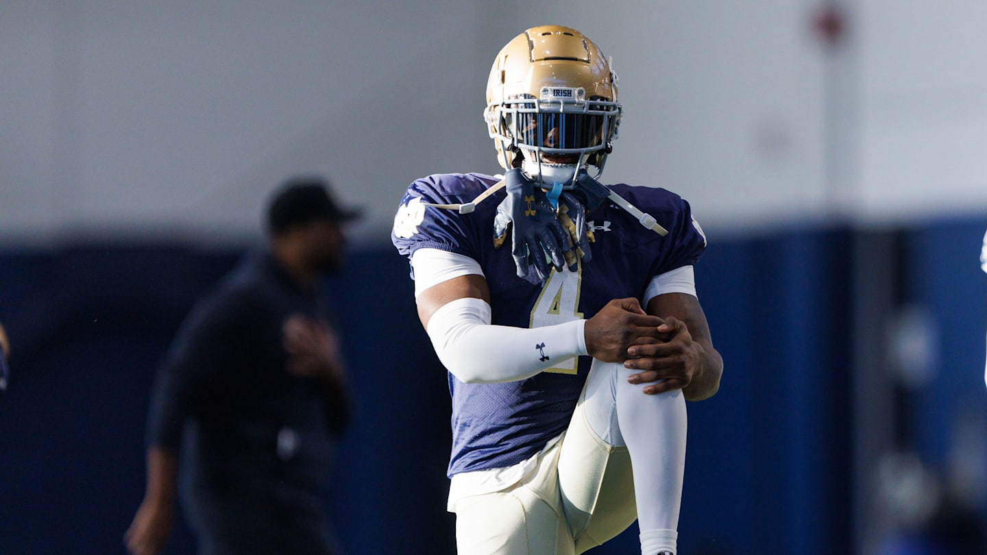 Jeremiyah Love Talks Comic Book on First Take as Notre Dame Star Goes Creative